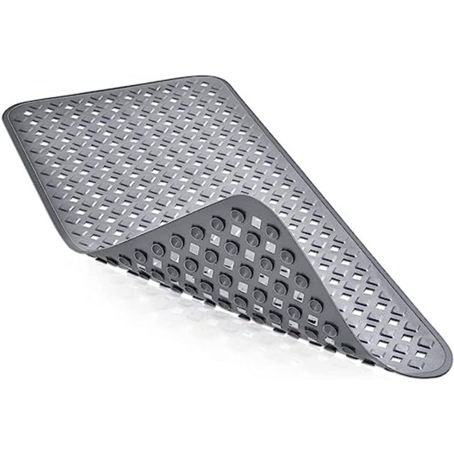 OTraki Bathtub Anti-Slip Mat, Baby TPE, Large, 15.7 x 34.6 inches (40 x 88 cm), Includes 260 Suction Cups, Soft, Prevents Falls, Antibacterial, Anti-Mildew, Anti-Aging, Nursing, Bath Mat, Suitable for