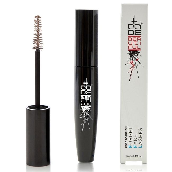 CODE Beautiful Eyelash primer | Pre Mascara Lash Primer Boosts your Lashes for Volume & Length | Lash Lengthening Mascara Primer | Vegan & Cruelty Free Eye Make-up | FFL Forget Fake Lashes 12ml