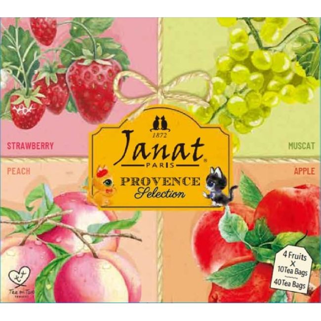 Yogiti - Jeanuts Fruity Assortment, 40 Bags Organic, Pure Peppermint