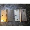 Ashley Norton Solid Brass Hinge Set (2) HIN.3535.WL White Bronze (Silver) Finish