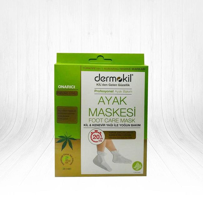 Dermokil Kil & Kenevir Yağli Ayak Maskesi (35 ml)