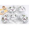 Work Cat Face Plush Toy (5 Types Set (Full Comp)), Capsule Toy