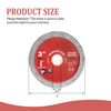 49-94-3010 3" Diamond Tile Blade for Milwau-kee - 2 Pack