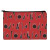Makeup Lipstick Mascara Eyeliner Pattern Makeup Cosmetic Bag Organizer Pouch