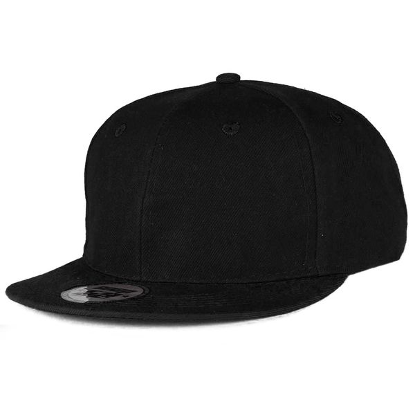 4sold Junior Original Cap Unisex Jungen Mädchen Mütze Baseball Cap Hut Kinder Kappe (Black)