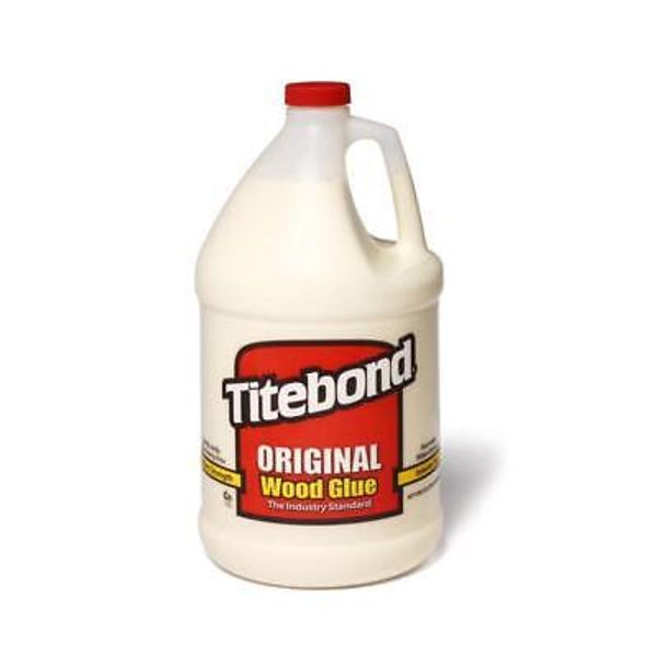 Titebond 5066 Yellow Solvent Resistant Original Wood Glue 1 gal. (Pack of 2)