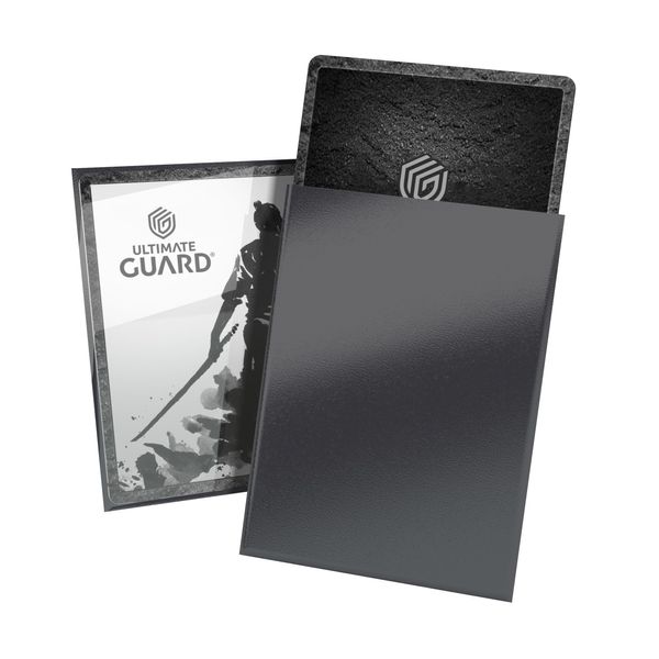 Ultimate Guard Katana Card Sleeves, 100 Standard Size TCG Sleeves, 66 x 91mm, Obsidian Shard Back, Tournament Sleeves, No PVC & Acid-Free, High Clarity