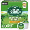 Green Mountain Coffee Roasters Breakfast Blend K Cup Pods 10 Count Light Roast