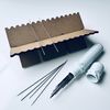 CREATEALONG.COM Original MDF Wood Collapsable Design + Made in USA Clay Bead Baking Drying Rack 20 Thin Sharp Bead pins