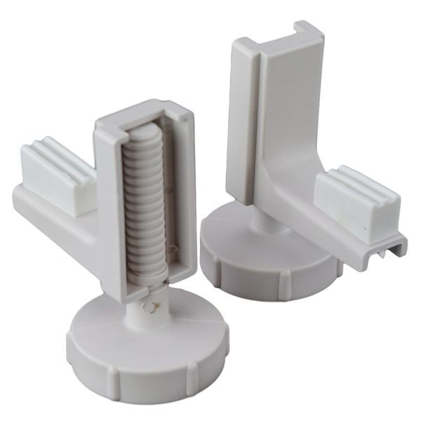 Linton Raised Toilet Seat - Spare Brackets Pair New Type