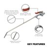 Sealey Sa913L Air Blow Gun Palm Type 290Mm