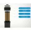 3 Pack FF63009 Fuel Filter Replacement for 5303743 B/L Series Engine