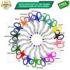 50 Paramedic EMT Trauma Shears Nurse Scissors Set 5.5" First Aid W/Plastic Probe