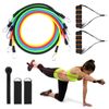 exercise resistance bands 11-piece set