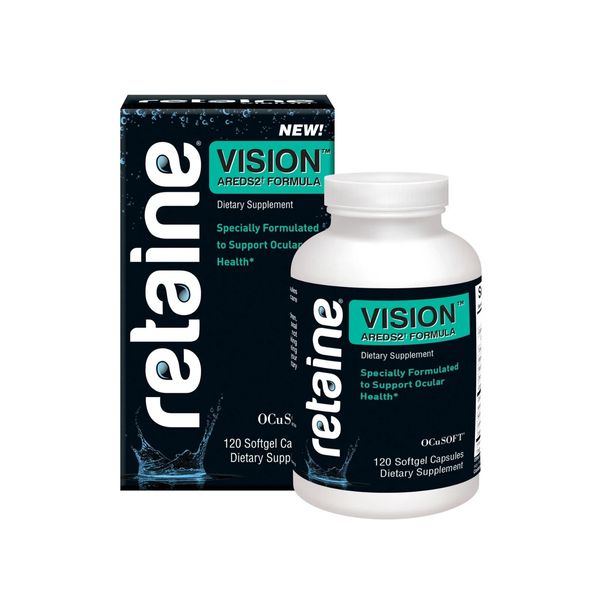 AUTHENTIC & NEW - OCUSOFT RETAINE VISION AREDS2 SUPPLEMENT 120-CT (EXP. 9/2026)