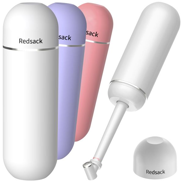 Redsack Portable Bidet Peri Bottle for Women Travel Men Personal Bidet Handheld Bidet (White)