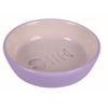 Trixie Ceramic Bowl, 13 cm, Pack of 1, Assorted Colours
