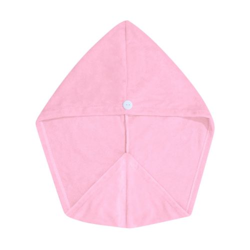 Nykaa Naturals Microfiber Hair Towel Wrap - Lightweight, Absorbent Material Gentle on Hair Cuticles, Prevents Frizz - Pink - 1 pc
