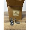 Chrome Plated Corner Braces Brackets Right Angle L shape  Brace Bracket ~NOS