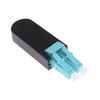 ECSiNG LC Glasfaser Glasfaserkabel Adapter 10Gb 40Gb OM3 Multimode 50/125 Loopback Adapter für Testanwendungen Teststecker Multimode