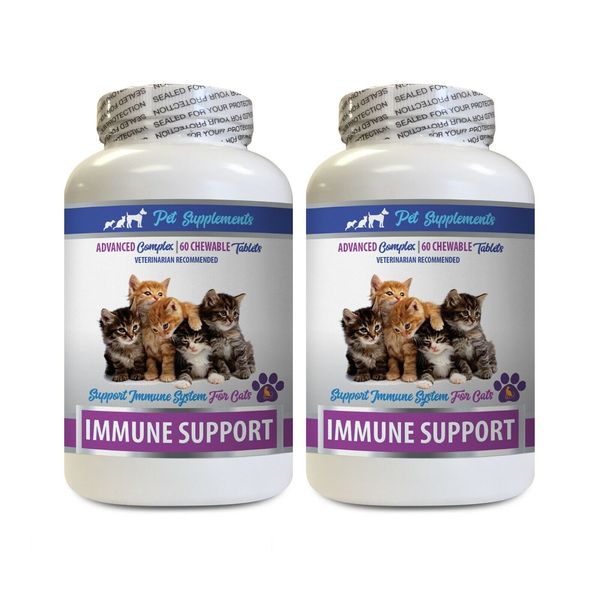 old cat vitamins - CAT IMMUNE SUPPORT - BOOSTER 2B- turmeric for cats