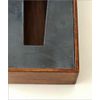 Sheesham and Iron Tissue Box B [kan9506]