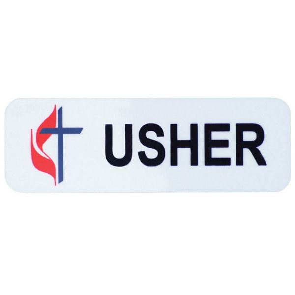 UMC Magnetic Usher Badge