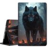 Case for iPad Mini 5/4/3/2/1, Durable Shockproof Protective Cover for Apple 7.9 inch iPad Mini 1st,2nd,3rd,4th,5th Generation，Wolf