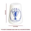 Hathaway Silver Cup Cone Talc Chalk, White