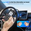 mucar OBD2 Scanner Universal OBD II code reader, CDL20 OBD2/EOBD Car Fault Diagnostic Tool with Full OBD2 Functions,Code Scanner for OBDII Protocol Vehicles Black