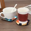 PATIKIL 2.8in Sublimation Coasters Blanks, 20pcs White Round Coasters