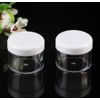 XUMIN 50PCS 20Gram/ML Empty Round Plastic Eyshadow Cosmetic Containers Jar Case Box with Screw Cap
