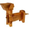 Dog Kumiki - 3D Brain Teaser Wooden Puzzle