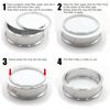 HFS(R) 4" Tri Clamp Filter Plate Ring, Retaining Ring Stainless Steel 304