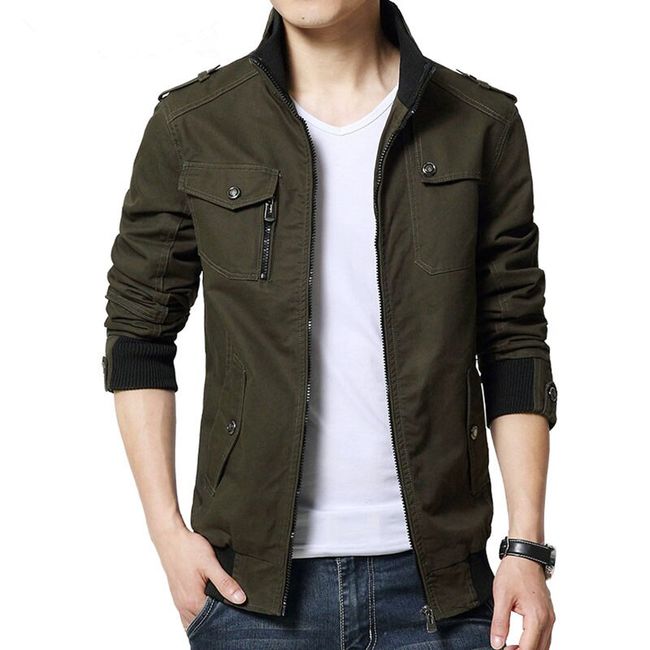 Spring summer men Hollow Out jacket Fashion thin Casual baseball