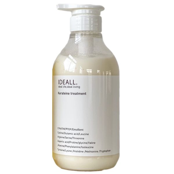 IDEALL Keratin Treatment with Cinnatin Top, Woody Citrus Scent, 16.9 fl oz (500 ml)