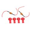 LED-Decoder, Lastwiderstand, LED-Birne, schneller Hyper-Flash-Blinker, Blinkfehlercode, Anti-Flicker-Widerstand, 10-W-Lampe, fehlerfreier Decoder