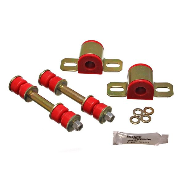 Energy Suspension 3.5161R 19mm Stabilizer Bushing Set for GM
