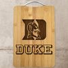 Duke Laser Engraved Bamboo Cutting Board