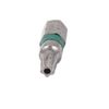 Sourcingmap 25mm x 6.3mm TS20 Magnetic Torx Security Screwdriver Bit 4 Pcs