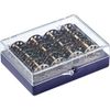Prym - Bobbin Box with 12 CB Metal Bobbins - 5 Pieces