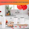 Concession Essentials 16oz Disposable White Foam Cups - Pack of 100ct