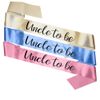 Essential Uncle to be Baby Shower Sash Accessory