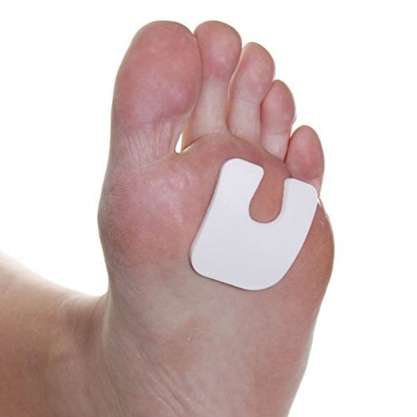 Dr. Jills Wide Felt 1/4 Thickness U-shaped Callus Pads (Pack 100)