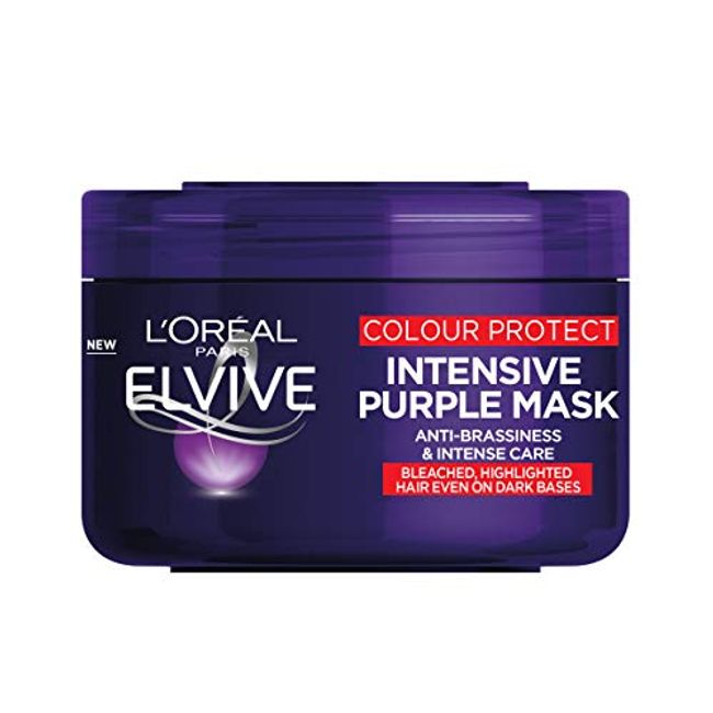 L'Oreal Paris Elvive Colour Protect Anti-Brassiness Purple Mask,250 ml