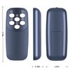 New Replacement Remote Control Compatible with INMOZATA 102cm/127cm/152cm/178cm Electric Fireplace