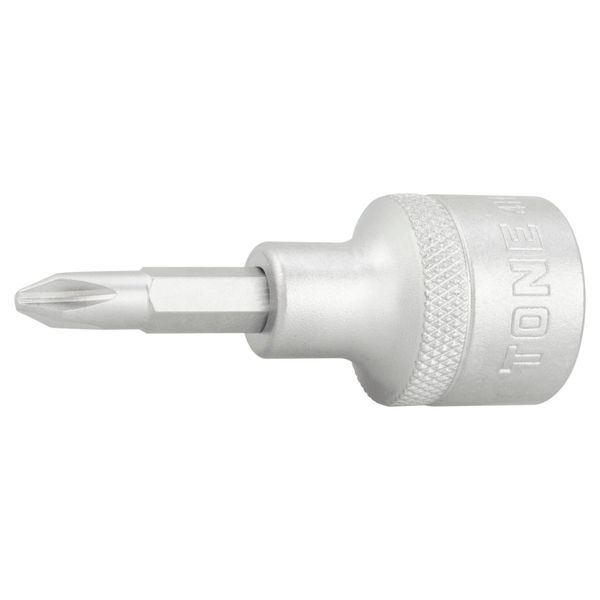 TONE Driver Bit Socket 4H-P2 Drive Angle 1/2" (+) No. 2