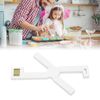 Portable Food Scale with LCD Display, Accurate, Foldable Kitchen Scale, Auto Power Off, Tare Function, Supports Multiple Units, Convenient Storage