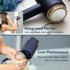Carmen C81065BC Twilight Lightweight Professional Hair Dryer with 3 Heat/2 Speed Settings, Cool Shot Function, 1800W, Blue and Champagne