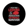 Stroke You're looking At An Awesome Stroke Survivor PopSockets Swappable PopGrip